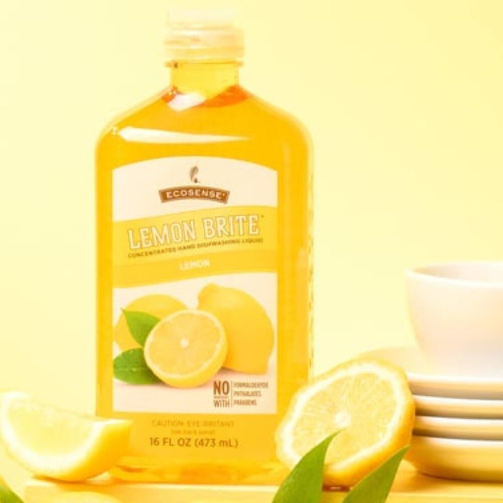 EcoSense Lemon Brite Hand Dishwashing Liquid - Original Scent | Size: 16 fl. oz.